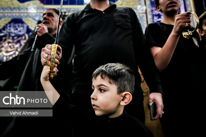 آئین مشعل گردانی در دولت آباد شهر ری