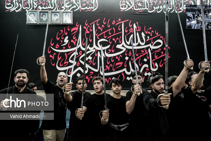 آئین مشعل گردانی در دولت آباد شهر ری