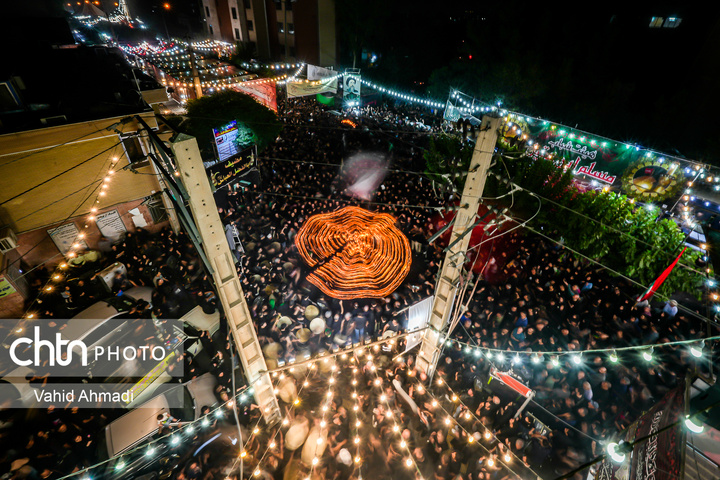 آئین مشعل گردانی در دولت آباد شهر ری