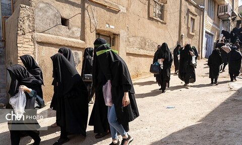 آیین چهل منبر در روز تاسوعای حسینی-خرم آباد
