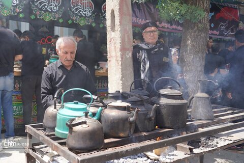 حال و هوای تاسوعا حسینی در سلماس