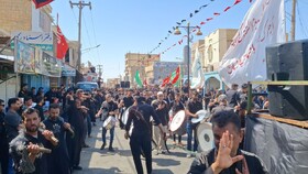 طنین "یا حسین(ع)" در عاشورای جنوب غرب خوزستان همراه با مقتل‌خوانی