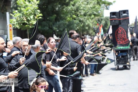 یوم العباس زنجان/ دسته حسینیه اعظم زنجان