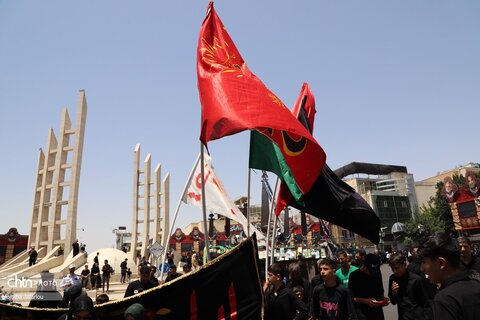 یوم العباس زنجان/ دسته حسینیه اعظم زنجان