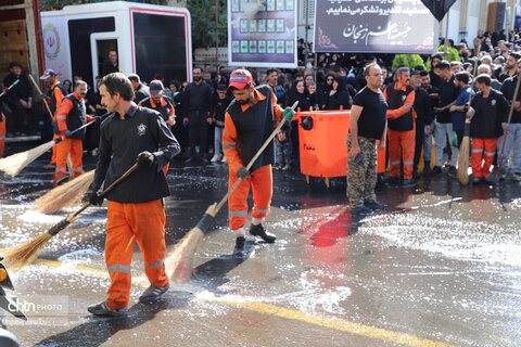 یوم العباس زنجان/ دسته حسینیه اعظم زنجان