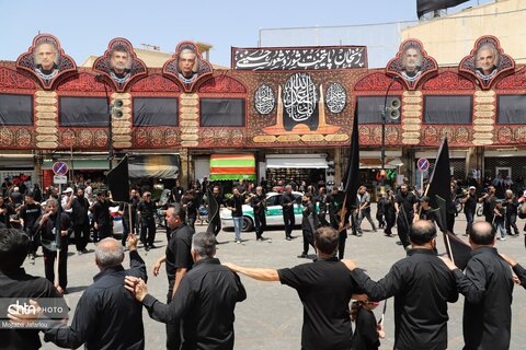 یوم العباس زنجان/ دسته حسینیه اعظم زنجان
