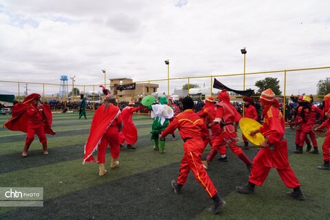 شبیه‌خوانی عاشورای حسینی در روستای یالقوزآغاج سلماس