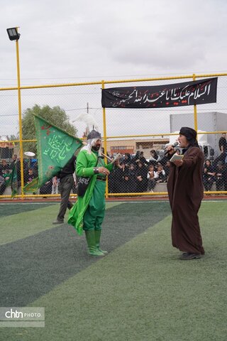 شبیه‌خوانی عاشورای حسینی در روستای یالقوزآغاج سلماس
