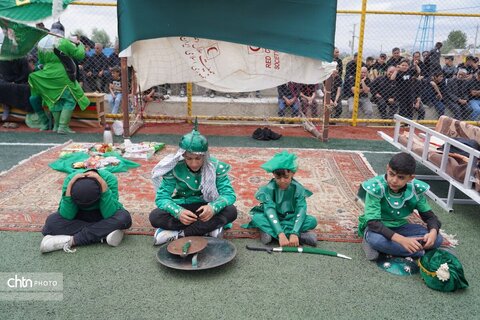 شبیه‌خوانی عاشورای حسینی در روستای یالقوزآغاج سلماس