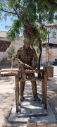 نصب دو نماد صنایع‌دستی در بازار تاریخی بروجرد
