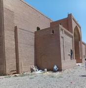 آغاز مرمت بنای آرامگاه شاه قاسم انوار در روستای لنگر شهرستان تربت جام