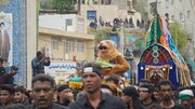 «شیر و کتل» میناب؛ بازنمایی میدانی و نمادین از واقعه عاشورا