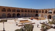 ‌مرمت سرای گمرک بازار وکیل شیراز به اتمام رسید