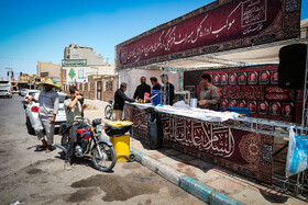 برپایی موکب حسینی اداره کل میراث‌فرهنگی، گردشگری و صنایع‌دستی خوزستان
