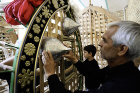 آیین نخل بندی روستالی برز نطنز
