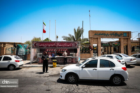 برپایی موکب حسینی اداره کل میراث‌فرهنگی، گردشگری و صنایع‌دستی خوزستان