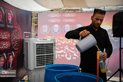 برپایی موکب حسینی اداره کل میراث‌فرهنگی، گردشگری و صنایع‌دستی خوزستان