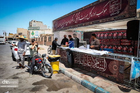 برپایی موکب حسینی اداره کل میراث‌فرهنگی، گردشگری و صنایع‌دستی خوزستان