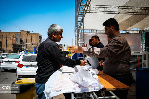 برپایی موکب حسینی اداره کل میراث‌فرهنگی، گردشگری و صنایع‌دستی خوزستان