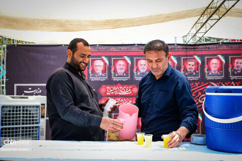 برپایی موکب حسینی اداره کل میراث‌فرهنگی، گردشگری و صنایع‌دستی خوزستان