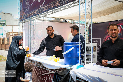 برپایی موکب حسینی اداره کل میراث‌فرهنگی، گردشگری و صنایع‌دستی خوزستان