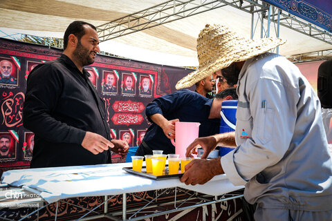 برپایی موکب حسینی اداره کل میراث‌فرهنگی، گردشگری و صنایع‌دستی خوزستان