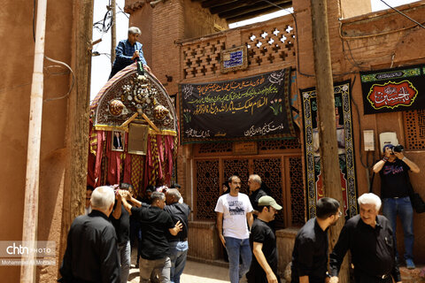 عاشورای حسینی در روستای تاریخی ابیانه