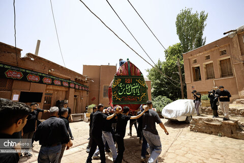 عاشورای حسینی در روستای تاریخی ابیانه