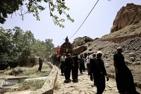 عاشورای حسینی در روستای تاریخی ابیانه