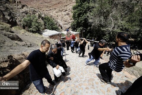 عاشورای حسینی در روستای تاریخی ابیانه