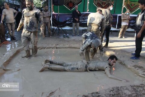 آئین گِل‌مالی در لرستان