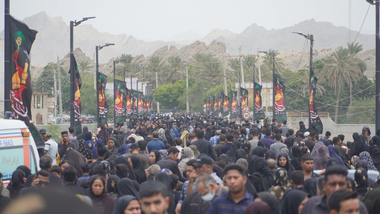 «شیر و کتل» میناب؛ بازنمایی میدانی و نمادین از واقعه عاشورا