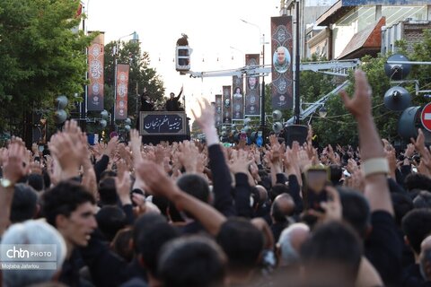 طنین ندای یا زینب (س) در دسته زینبیه اعظم زنجان