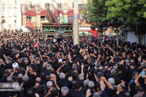 طنین ندای یا زینب (س) در دسته زینبیه اعظم زنجان