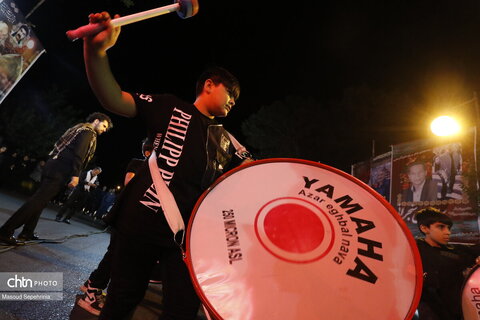 آخرین شب عزاداری شاخسی در تبریز