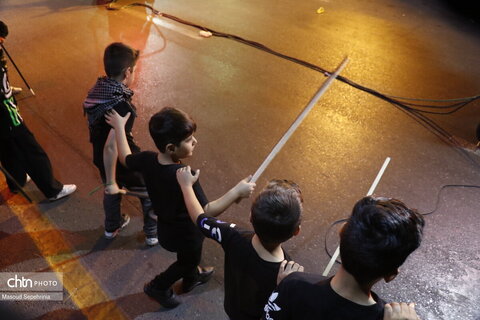 آخرین شب عزاداری شاخسی در تبریز