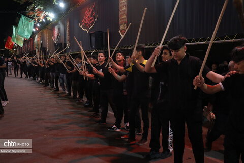 آخرین شب عزاداری شاخسی در تبریز