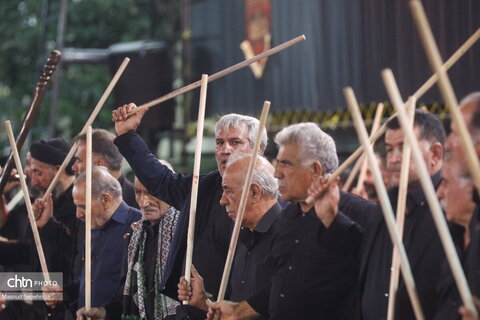 آخرین شب عزاداری شاخسی در تبریز