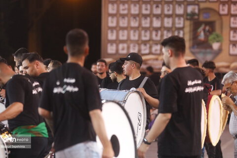 آخرین شب عزاداری شاخسی در تبریز