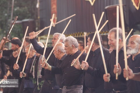 آخرین شب عزاداری شاخسی در تبریز