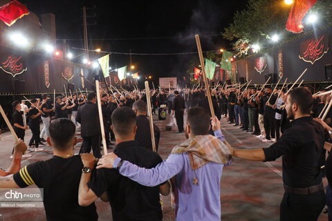 آخرین شب عزاداری شاخسی در تبریز