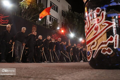 آخرین شب عزاداری شاخسی در تبریز