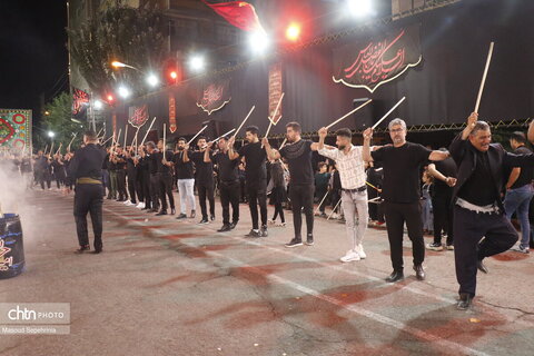 آخرین شب عزاداری شاخسی در تبریز