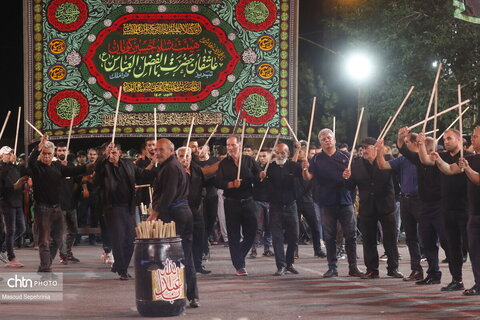 آخرین شب عزاداری شاخسی در تبریز