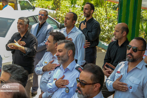 برگزاری مراسم عزاداری امام حسین(ع) با حضور صالحی امیری