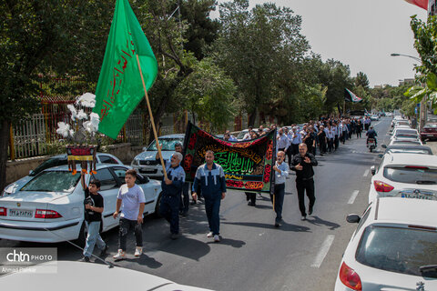 برگزاری مراسم عزاداری امام حسین(ع) با حضور صالحی امیری