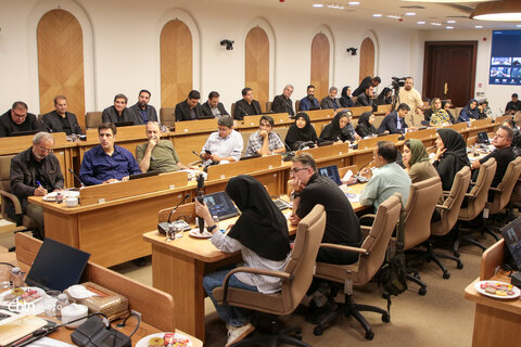 نشست رسانه ای وزیر میراث فرهنگی، گردشگری و صنایع دستی