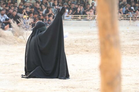 مراسم تعزیه عاشورای حسینی در کره موچی لامرد