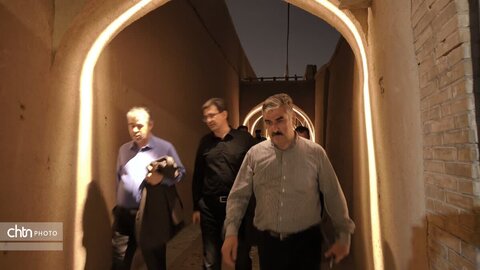 بازدید معاون توسعه مدیریت و منابع  وزارت میراث‌فرهنگی از موزه بزرگ و بافت تاریخی یزد