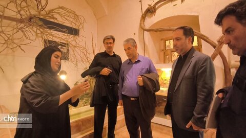 بازدید معاون توسعه مدیریت و منابع  وزارت میراث‌فرهنگی از موزه بزرگ و بافت تاریخی یزد